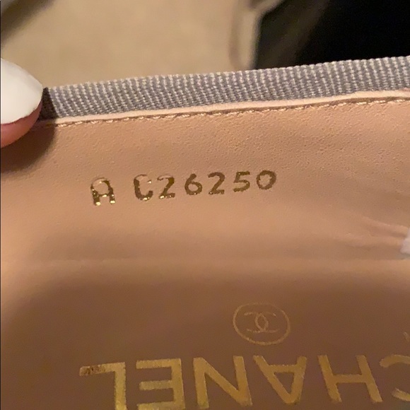 Chanel Dounble C Silver Grey Pearl Ballet Flats - Picture 8 of 8